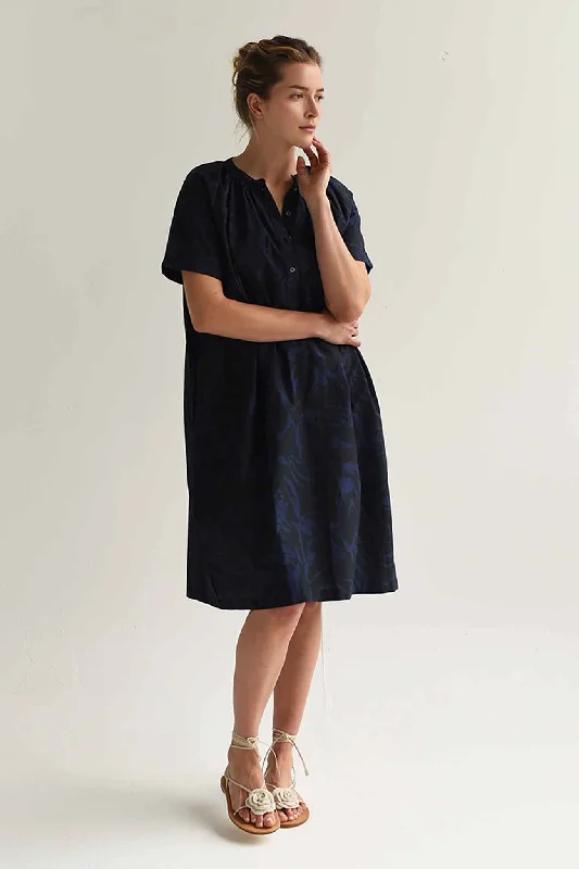 M.PATMOS Adelphi Dress - Splashy Navy/Black