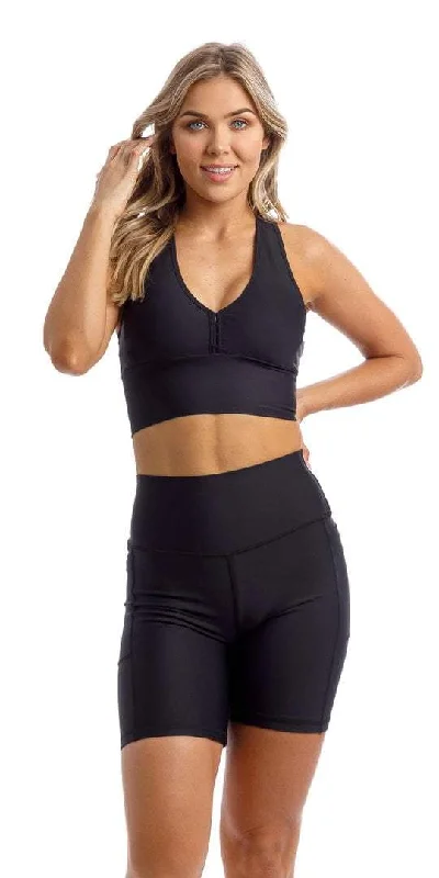 Midnight Racer Back Bra