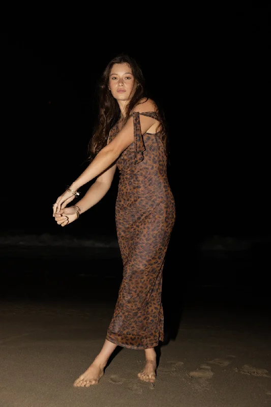 THE CARLOTA MAXI DRESS MESH