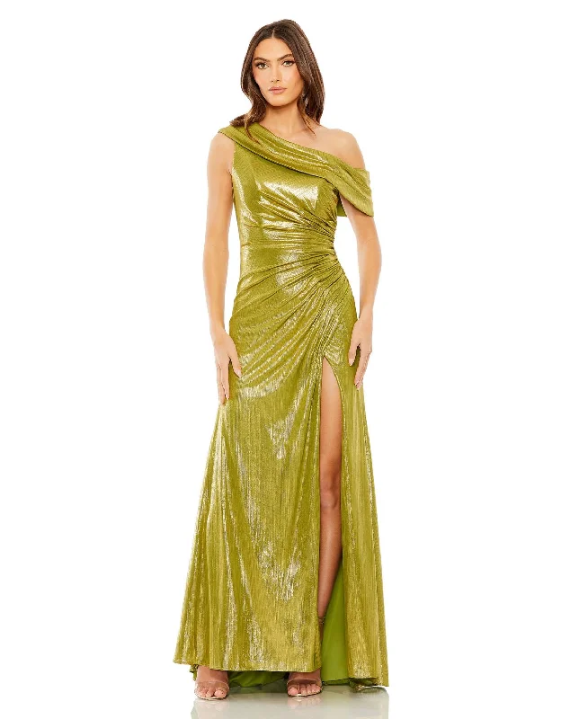 Mac Duggal 27152 Metallic Formal Evening Long Dress